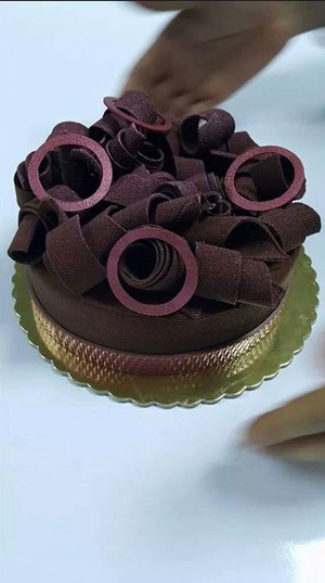 Pastel de chocolate